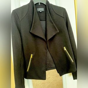 Ribbed moto style jacket